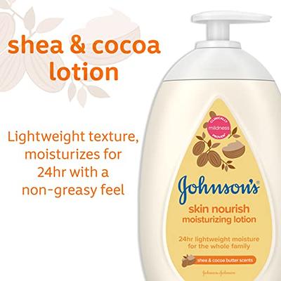 Johnson's Moisturizing Bedtime Baby Lotion, Paraben-Free, 13.6 fl. oz 