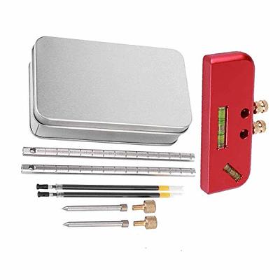 Contour Gauge Scribe Tool, Precise Profile Gauge Tool with Lock and 2  Pencils, Irregular Shape Duplicator, Woodworking Measure Ruler for DIY  Handyman