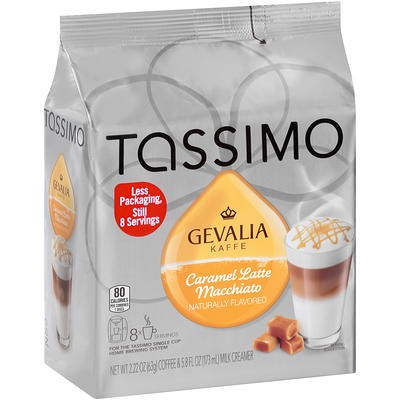 Tassimo Maxwell House Cafe Collection Caramel Latte Macchiato Coffee, 16 ct