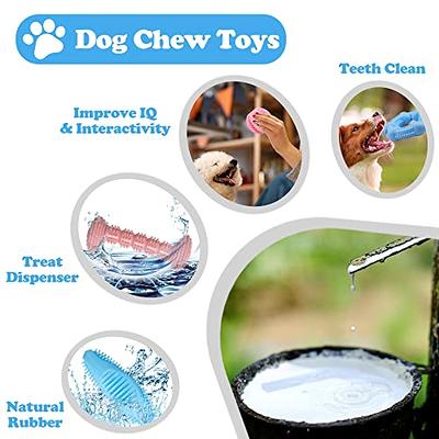 1pc Rubber Pet Dog Toy Interactive Dog Food Dispenser Ball