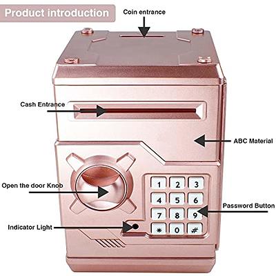Electronic Piggy Bank Kids Coin Bank With Code, Electronic Money Banks  Money Box For Kids,kids Safe Bank