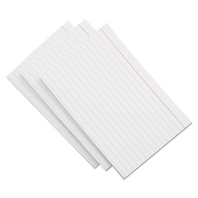 1InTheOffice Index Cards 4x6 Ruled, Pastel Colored Index Cards