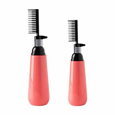 SPDD Root Comb Applicator Bottle, Hair Dye Oil Applicator Brush Bottles,  Hair Colouring Dispensing Comb, Hair Color Applicator Bottles(Pink) - Yahoo  Shopping