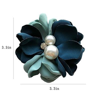 15 Styles New Design Handmade Flower Brooch Camellia Pearl Tassel Pins  Korean Fashion Women Clothing Jewelry Accessories Corsage