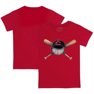 Boston Red Sox Tiny Turnip Youth Base Stripe T-Shirt - Red