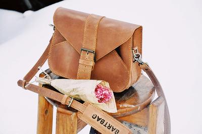TH Monogram Premium Leather Backpack