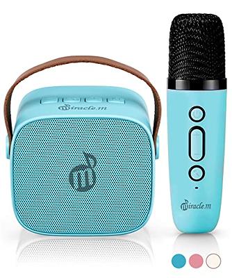 Core Innovations Wireless Bluetooth Karaoke Microphone with Built-in  Speakers + HD Recording, Portable Handheld Mic