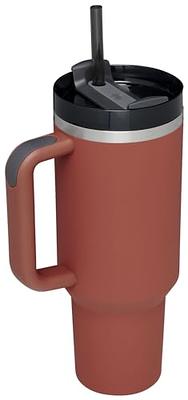 Stanley Quencher H2.0 Soft Matte Collection, Stainless Steel Vacuum  Insulated Tumbler with Lid and Straw for Iced and Cold Beverages, Red Rust,  40 oz - Yahoo Shopping