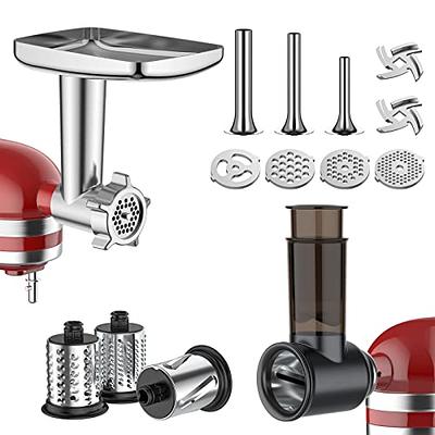 KitchenAid Residential Stainless Steel Food Grinder Attachment in the Stand  Mixer Attachments & Accessories department at