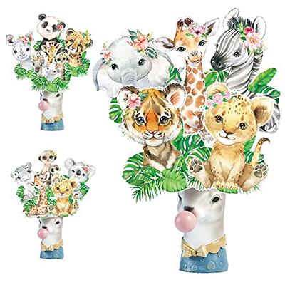 Jungle animal balloon set birthday party decorations kids zoo