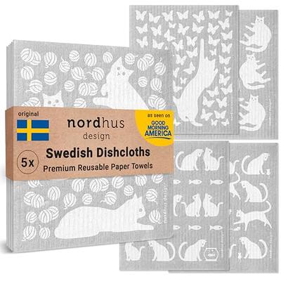 Swedish Dish Towels Super Absorbent Instant Drying Washable Rag