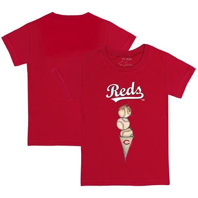 Lids Cincinnati Reds Tiny Turnip Infant TT Rex Raglan 3/4 Sleeve T