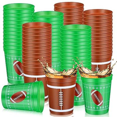 Reusable Plastic Beer Cups - Football Theme