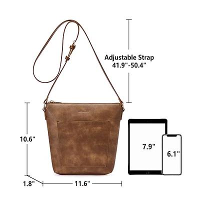 WESTBRONCO Small Crossbody Bag for Women Purses Satchel Shoulder Bags Wristlet Clutch Handbags