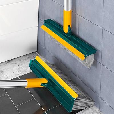 2 in 1 Gap Cleaning Squeegee Floor Brush