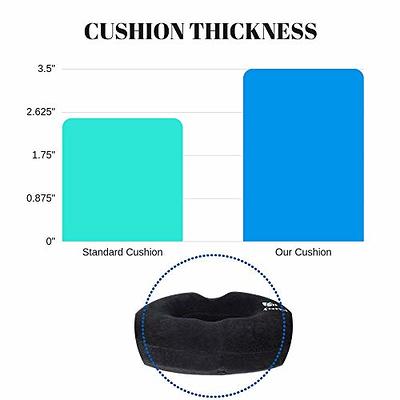 Coccyx Extra Thick Seat Cushion, 18 x 16 x 3.5 - FOMI Care