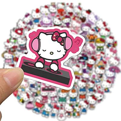 50 Pcs Hello Kitty Stickers Pack Kitty White Theme Waterproof Sticker  Decals for Laptop Water Bottle Skateboard Luggage Car Bumper Hello Kitty