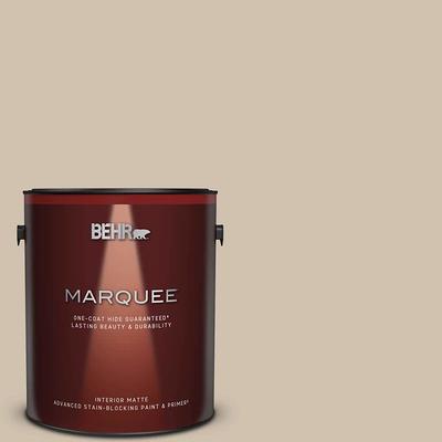 BEHR MARQUEE 1 gal. Black One-Coat Hide Matte Interior Paint