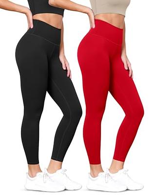  ODODOS ODLEX 2-Pack High Waist Workout Leggings For Women