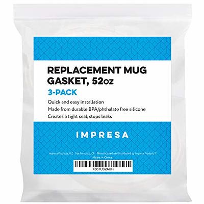 IMPRESA 3-Pack of Bubba (R) 52 oz Mug -Compatible Gaskets/Seals/Rings -  BPA-/Phthalate-/Latex-Free - Replacements for 52 Ounce Classic Insulated  Desk Coffee Mug - Yahoo Shopping