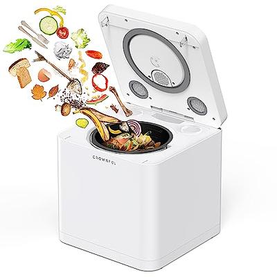 CROWNFUL Smart Waste Kitchen Composter with 3.3L Capacity, Turning Food  Waste to Compost, Electric Compost Bin, Compost Machine Odorless for  Countertop, Counter, Indoor, Food Cycler Composter, White - Yahoo Shopping