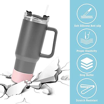 Protective Silicone Sleeve Boot 12oz 21oz 24oz Wide Mouth Water Bottle for  Hydro Flask,Simple Modern and More, Flask Rubber Boot, Compatible with  20-40oz Stanley Tumbler(Flowers transparent) 12-24OZ Flowers transparent