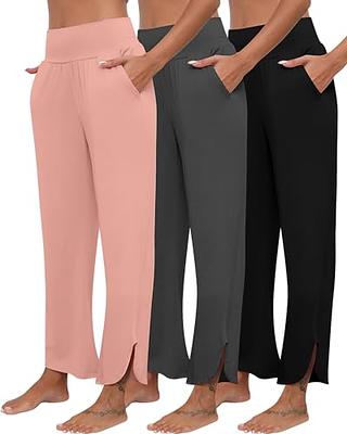 Yogipace Petite/Regular/Tall Women's 7/8 On The Fly Pants Drawstring Casual  Lounge Joggers Travel Sweatpants : : Clothing, Shoes 