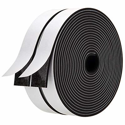Neoprene Foam with Adhesive-3/16 Thick x 1/2 Wide x 10 ft. Long