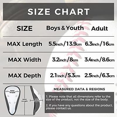 Youper Boys Youth Soft Foam Protective Athletic Cup (Ages 7-12