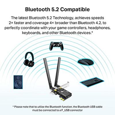 WiFi Bluetooth PCIe Cards – AX3000 Wireless Dual Band & Bluetooth 5.2 PCIe  Adapter