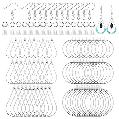 150 Piece 925 Silver Hypoallergenic Earring Hook Kit, Earring Making Kit  With Hypoallergenic Earring Hooks, Earring Backs And Jump Rings For Earring  Making And Repair