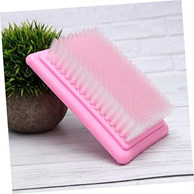 1pc Soft Bristle Cleaning Brush With Long Handle For Shoes