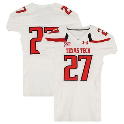 2013 Texas Tech Red Raiders Blank Game Issued Black Jersey 46 DP48304 -  College Game Used at 's Sports Collectibles Store