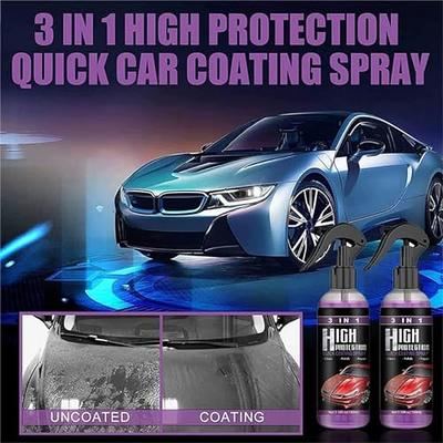 3 Set) Multi-Functional Coating Renewal Agent, 3 in 1 Ceramic Car Coating  Spray High Protection, Plastic Parts Refurbish Agent,Suitable for all cars  