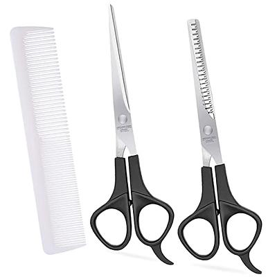 Haircut & Thinning Scissors Set HAIR KISS Made from Stainless Steel