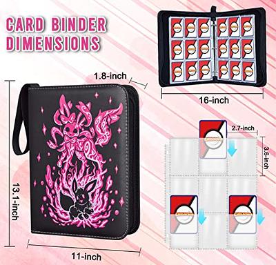 Basketball Card Binder with Sleeves - 720 Card Protectors Holder Book for Sport Cards, 40 Pcs 9-Pocket Pages, Card Collector Album with Zipper