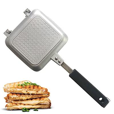  3 in 1 Sandwich Maker, Portable Waffle Iron Maker, Electric  Panini Press with Removable Non-Stick Plates LED Indicator Lights, Cool  Touch Handle for Breakfast Toaster, Grilled Cheese Bacon and Steak: Home