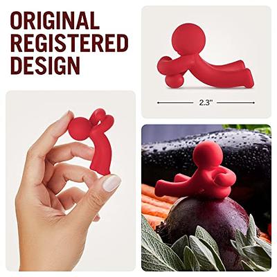 Monkey Business Hug Doug Spoon Saver | Spoon Holder and Lid Lifter Stopping  The Spoon from Falling in | Silicone Spoon Rest | Stove Spoon Holder 