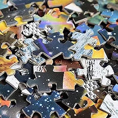 8 Puzzle Sorting Trays with Lid 10 x 10 inches - Jigsaw Puzzle Accessories  Black Background Makes Pieces Stand Out to Better Sort Patterns, Shapes and