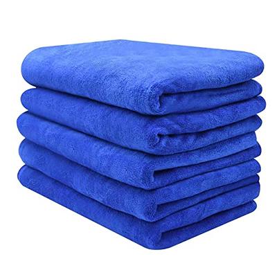 3/5/10 Pack Large Car Drying Towels, 24” x 60” Microfiber Car Wash