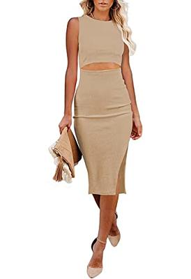  PRETTYGARDEN Women's Summer Wrap V Neck Split Party