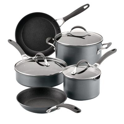 Kenmore Elite 10 Piece Aluminum Diamond-infused Ceramic Nonstick Cookware  Set In Blue : Target