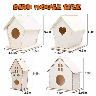 Premium Bird House, Birdhouse Kits for Kids, Bird House Kits for Children  to B