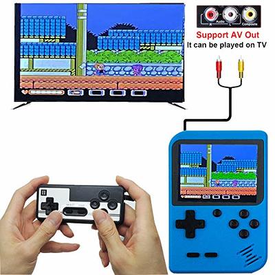 Retro Handheld Game Console,Handheld Game Console， 400+ Classical FC Games,Portable  Gaming Kids Electronics with Color case Mini Video Games Gameboy Support  Connecting TV & 2 Players,(Black) - Yahoo Shopping