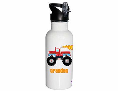 Personalized Monster Truck Stainless Steel Water Bottle - Yahoo