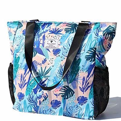 ESVAN Water Resistant Large Beach Tote Bag Travel Shoulder Bag | Beach tote  bags, Travel shoulder bags, Beach tote