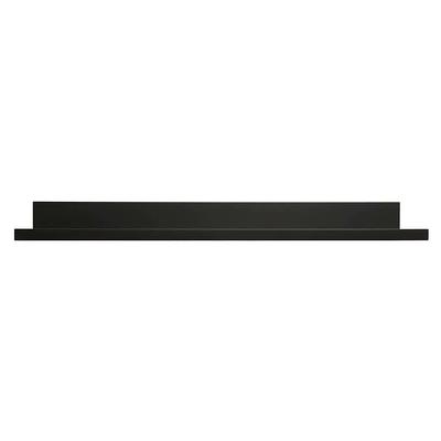 Cubilan 15.7 in. W x 5.9 in. D x 0.6 in. H Black Decorative Wall Shelf, 4  Plus 1 Tier Floating Shelves MJTZ03 - The Home Depot