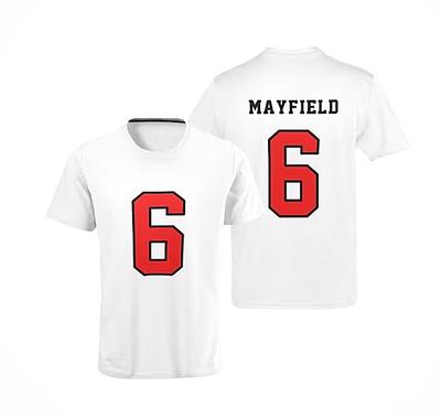 Men's Nike Baker Mayfield Orange Tampa Bay Buccaneers Throwback Game Jersey