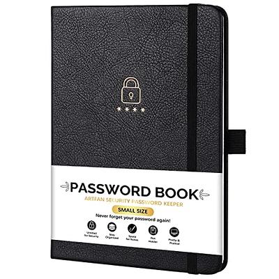 1234567890.: Internet password logbook organizer - With alphabetical  tabbed pages - Vault to keep your personal data safe (username and  password) - Format 6x9 in. - 110 pages - Soft cover: SafeDigital, Editions:  9798663270588: : Books