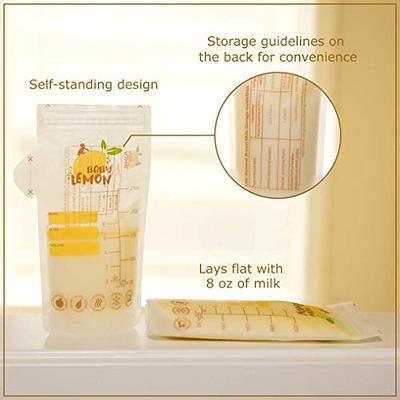 Sherr 500 Count Breastmilk Storage Bags 8 oz Breast Milk Storing